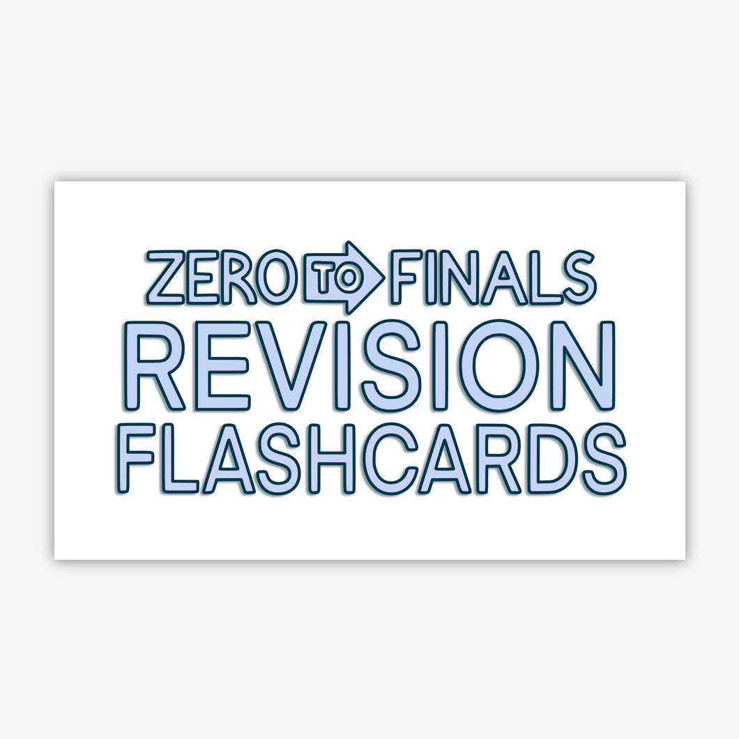 Finals Revision Flashcards